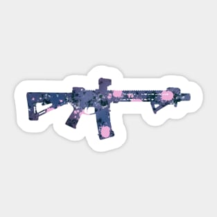 "Splatter" AR15 Sticker